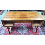 A mid century Danish rosewood desk commissioned in the 1960's,