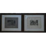 Frank Paton (1855-1909) - A set of seven etchings British Interests, signed in pencil lower left,