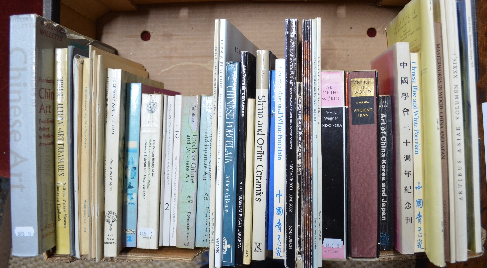 A quantity of Asian Art reference books, pamphlets and Exhibition Catalogues,