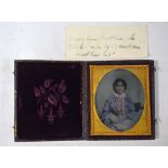 Two cased Collodion positives by Barber & Marks, 18 Park Street,