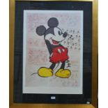 Ralph Kent - '70 Years with Mickey Mouse', ltd ed lithographic print 479/750,