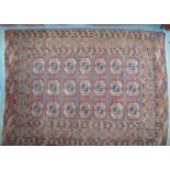 A Persian Turkoman rug,