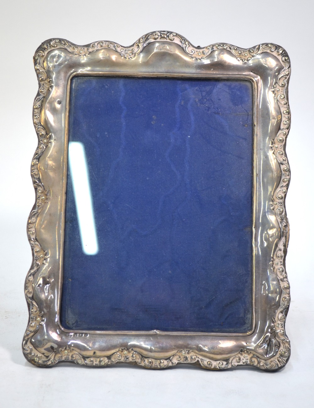 Four various silver-faced photograph frames - all as found - Image 2 of 7