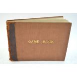 The Game Book of a gentleman, Partick Buchan-Hepburn (1901-1974) later 1st Baron Hailes,