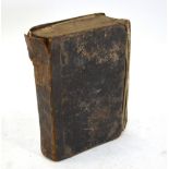 An 18th century Swiss Holy Bible (in German), printed Basel, Johann Rudolph, 1797,