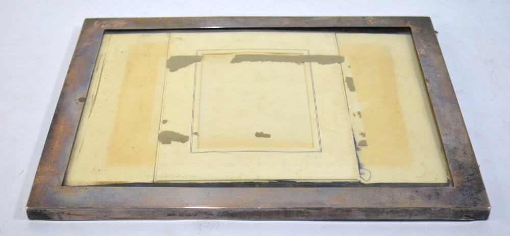 Four various silver-faced photograph frames - all as found - Image 6 of 7