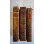 Three George III leather bound volumes - Kent, Nathaniel,