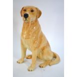 Beswick model of a yellow Labrador,