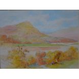 P Nolan - A pair - 'Eagles Nest Mountain, Killarney' and 'Vale of Glengatiff, Ireland', watercolour,