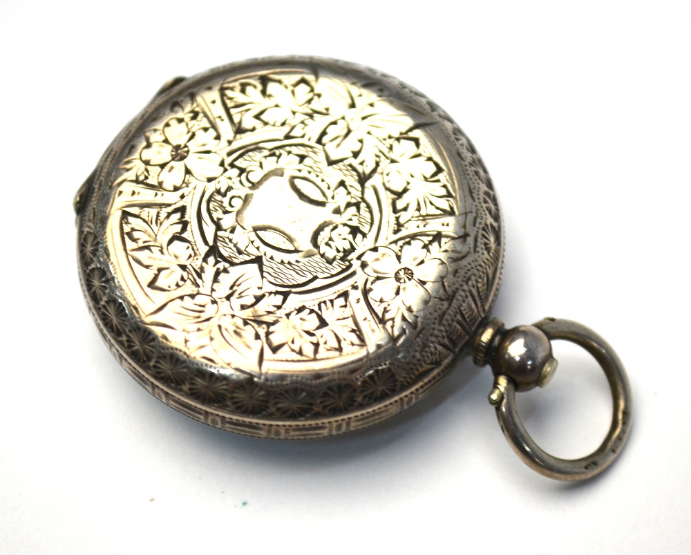 A lady's Swiss 935 standard fob watch wi - Image 2 of 4