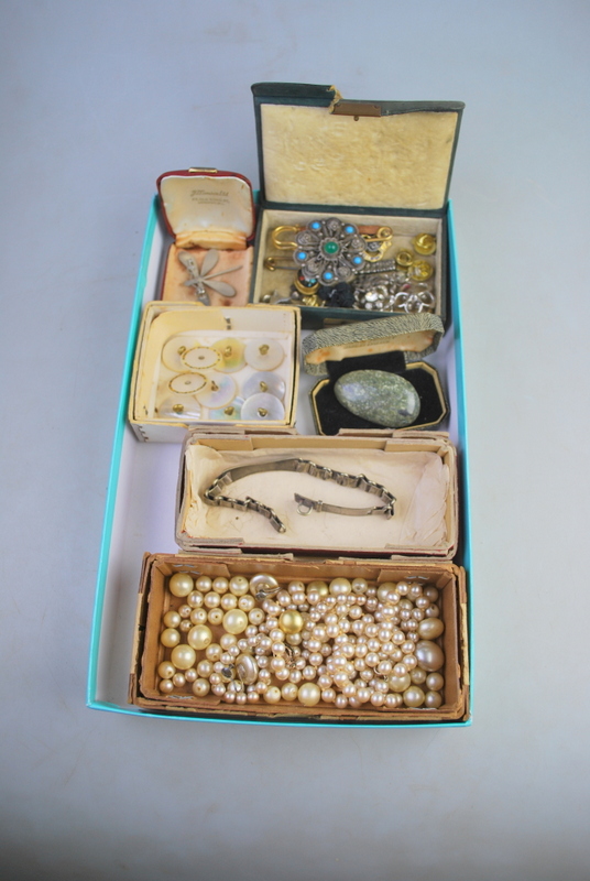 A collection of various items including