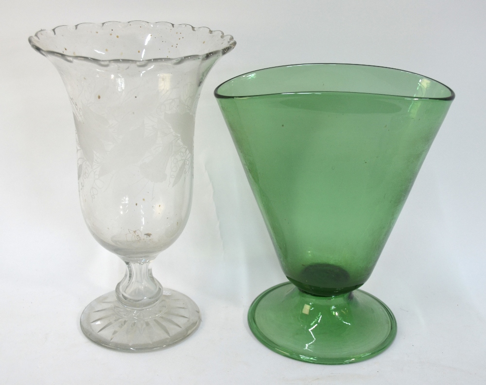 A small collection of 19th century glass - Image 3 of 4