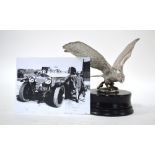 A Finnegan's of London Spread Eagle car mascot, 16 x 26 cm,