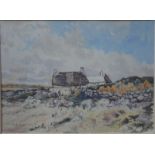 Claude Muncaster (1903-74) - 'Cornish cottage', watercolour, signed lower left,
