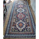 An antique Caucasian Shirvan runner,