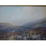 Frederick John Widgery (1861-1942) - 'The valley of the Taw, W Belstone, Dartmoor', gouache,