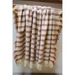 Three vintage Welsh wool blankets comprising;