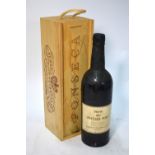Two bottles of Port: one labelled 'Warre 1960/Vintage Port/Selected and bottled by Grant's of St.