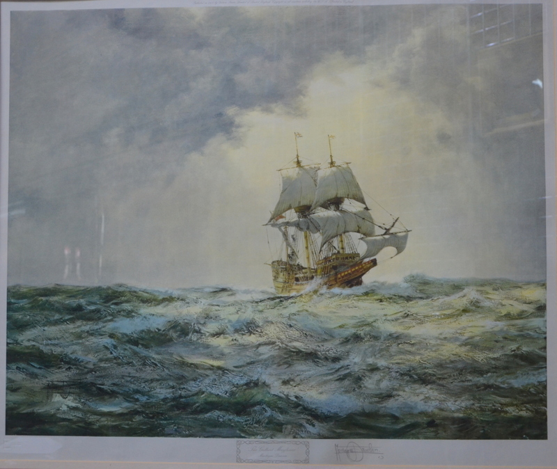 After Montague Dawson (1895-1973) - 'The Gallant Mayflower', print published by Venture prints, USA,