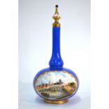 A 19th century Chamberlain's Worcester bottle of water sprinkler form,