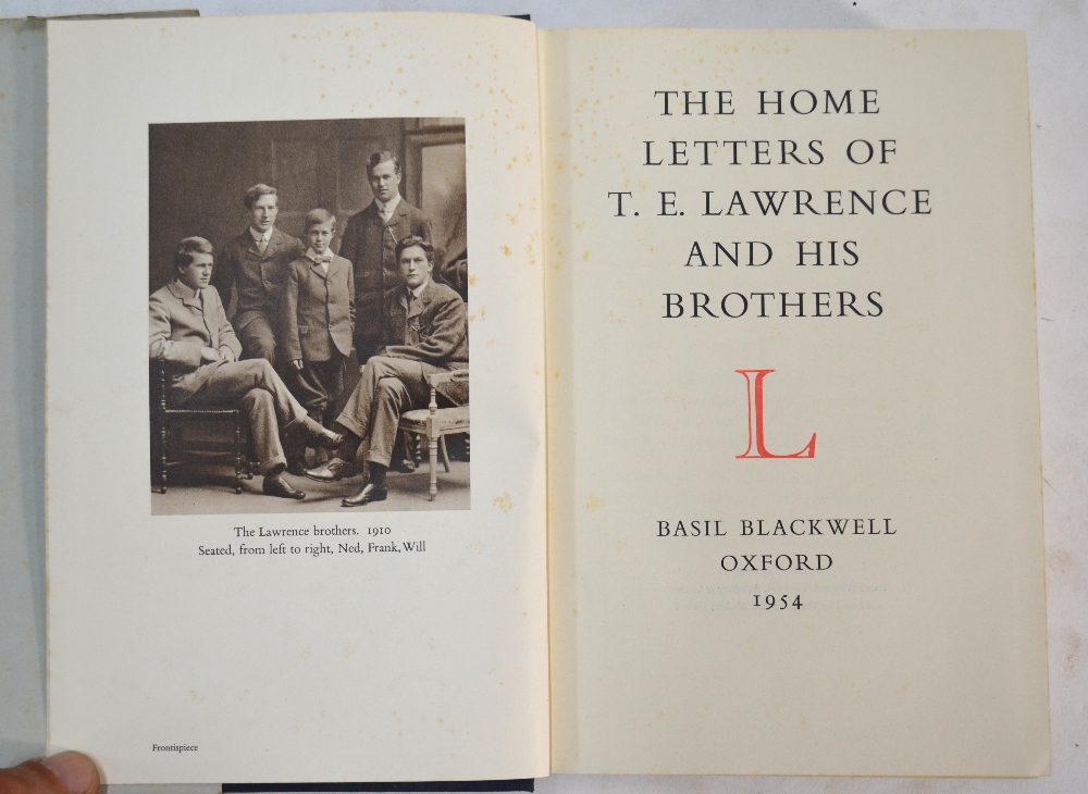 The Home Letters of T E Lawrence and his Brothers 1954 pub by Basil Blackwood Oxford original DW & - Image 2 of 3