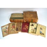 A selection of late Victorian & Edwardian children's volumes, including The English Struwwelpeter,