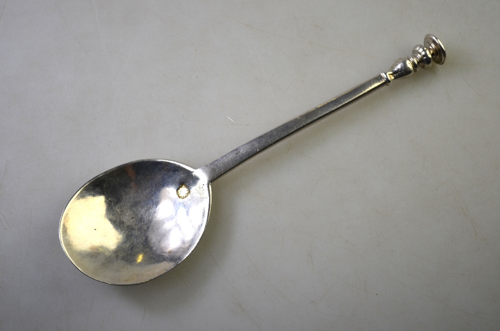 A Charles II silver seal-top spoon with