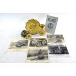A quantity of Memorabilia from the 1955 Monte Carlo Rally,