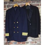 A Merchant Navy captain's uniform (trousers waist 34"),
