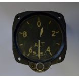 A World War II Air Ministry Kollsman Sensitive Altimeter, MkXIVA,