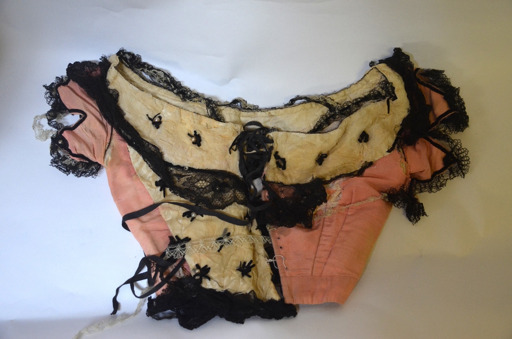 A box of Victorian and later clothing to include; - Image 2 of 5