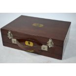 G Rowney & Co, an artist's case with drawer,