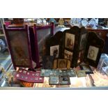 An interesting collection of Victorian or Edwardian photographs, various processes,