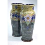 A pair of Royal Doulton vases,