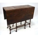 A George III mahogany 'spider' leg table,