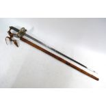 A George V infantry officer's pattern sword with 83 cm etched blade by Hawkes & Co.