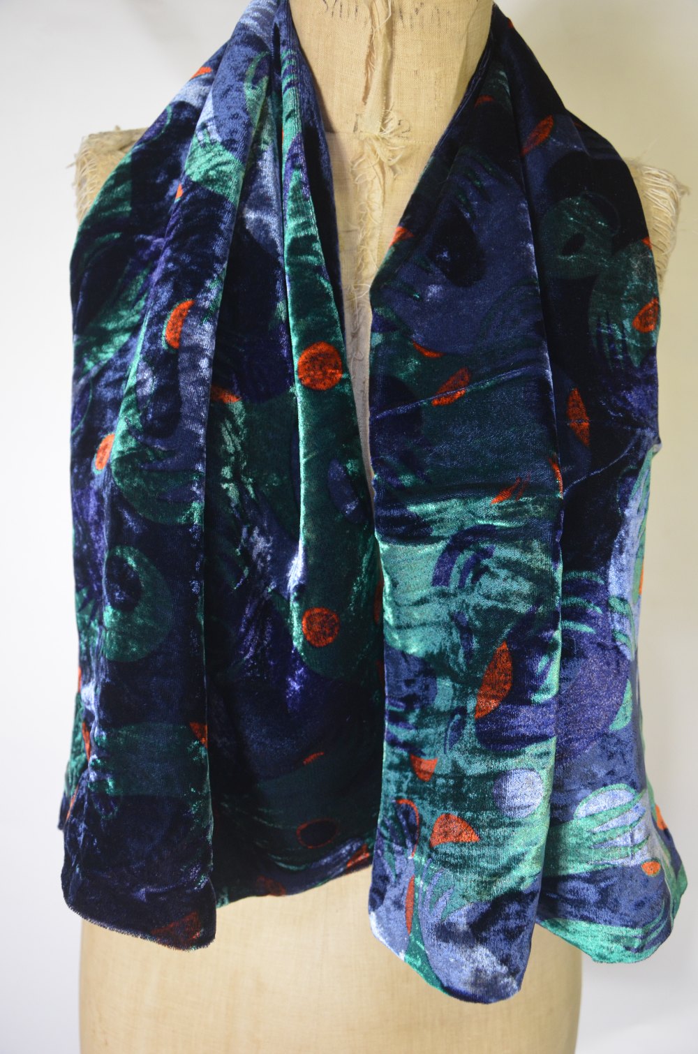 Georgina Von Ertzdorf (born 1 January 1955) (RDI) British textile designer - Scarves - A - Image 2 of 3