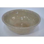 A Guan-yao style bowl with typical crackle design and slightly everted rim, 21 cm diameter,