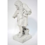 A French 19th century parian model of Dr.