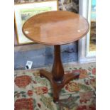 A mid 19th century mahogany occasional table,