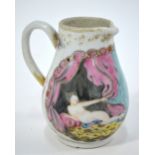 A rare, Chinese Export, famille rose milk jug,