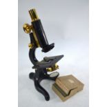 A W. Walton & Sons 'Kima' microscope, c.