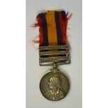 Queen's South Africa medal to 35296 Pte.