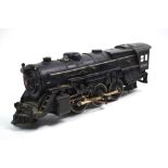 A Lionel 2-6-2 O-gauge electric locomotive,