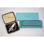 A silver folding magnifying glass, Mappin & Webb, London 1934, in fitted case from Mappin & Webb,