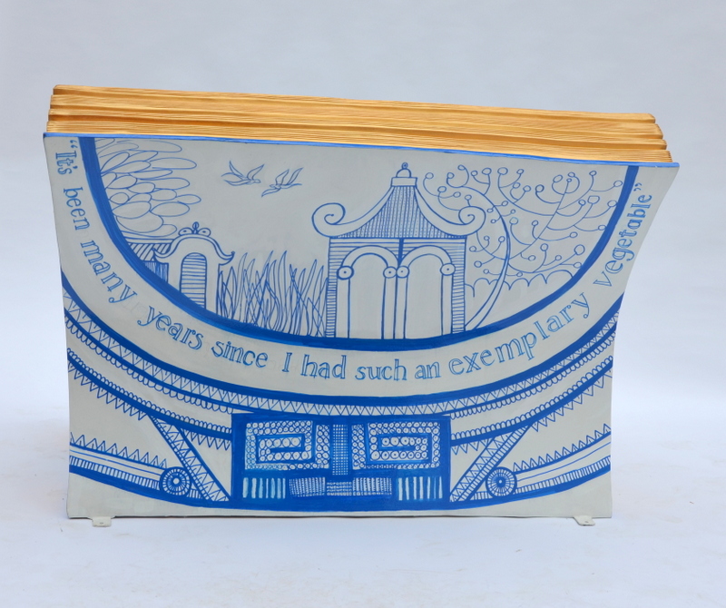 WILLOW PATTERN by Julia Brooker 1450 mm long x 920 mm high x 700 mm deep, - Image 2 of 5