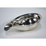 A George III silver pap-boat by Peter & Ann Bateman,