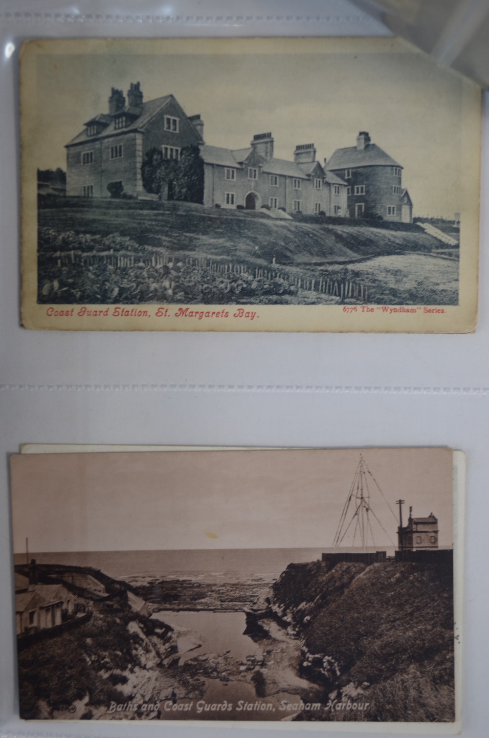 An interesting collection of vintage postcards - lighthouses, lightships and coastguard stations, - Image 3 of 6