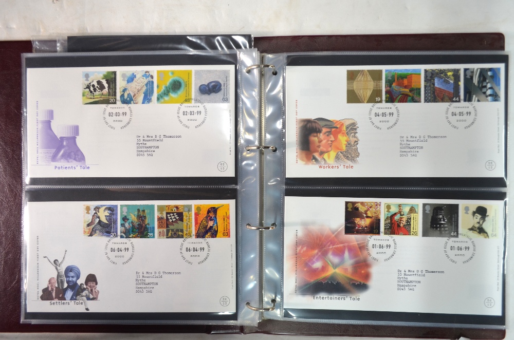 Four albums of Royal Mail first day covers (approx 250) to/w nineteen New Zealand Post Annual stamp - Image 4 of 6