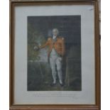 Engraving - Henry Callender 'To the Society of Golfers at Blackheath', engraved by Ward,
